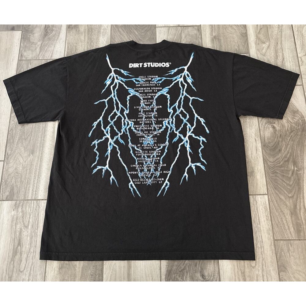 Dirt Studios 2024 SX Tour Cities Arenas Supercross Shirt Men Sz XXL - Picture 7 of 7